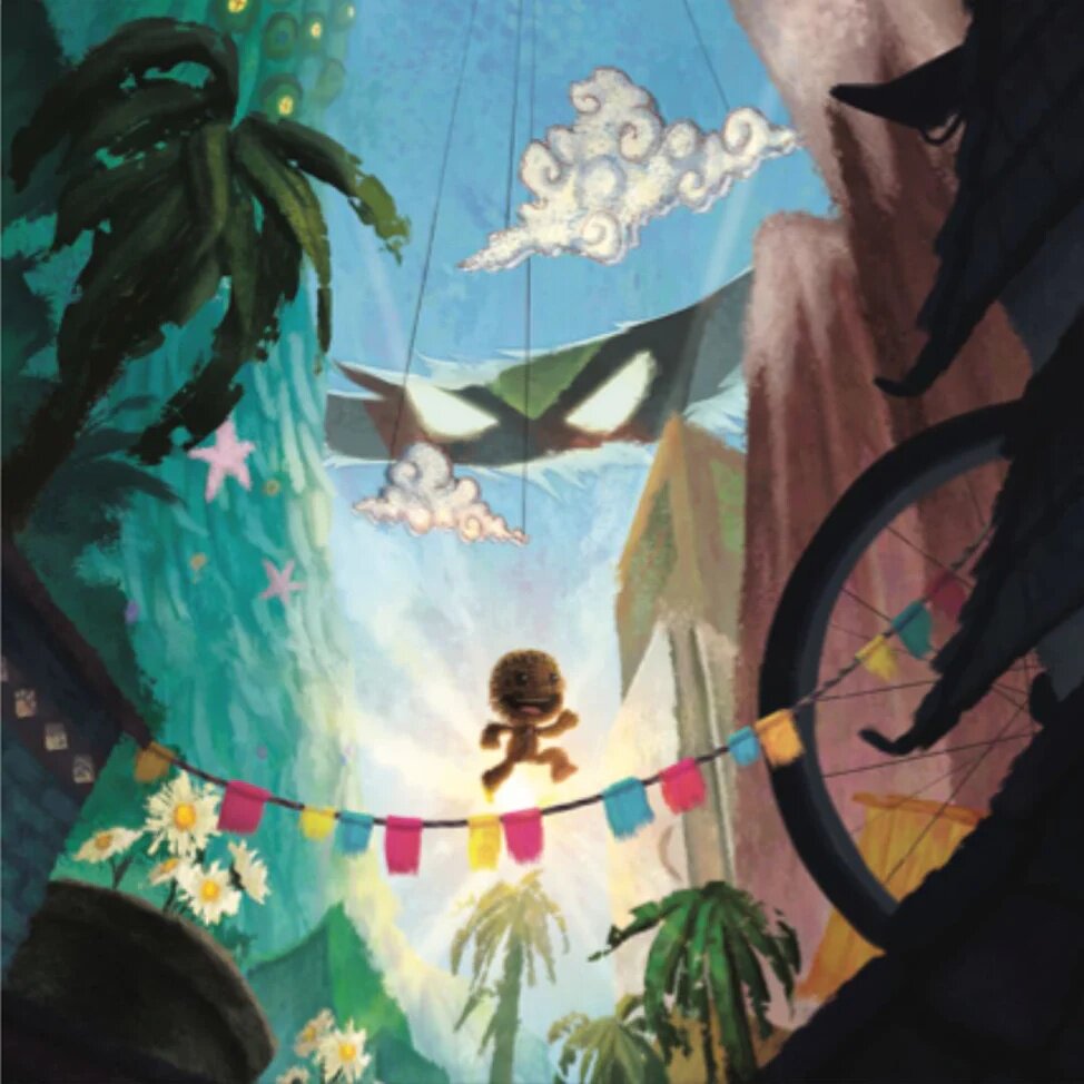 预定 iam8bit原厂周边 麻布仔大冒险 黑胶唱片 双片装 Sackboy: A Big Adventure
