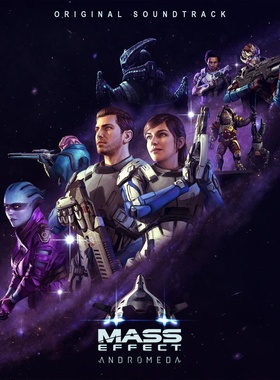 预定 Spacelab9原厂周边 质量效应 仙女座 游戏原声 黑胶唱片 三片装