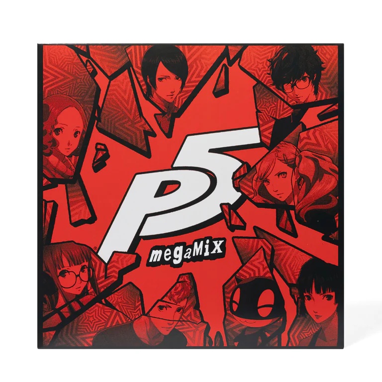 现货 iam8bit原厂周边 女神异闻录5 MegaMix 黑胶唱片 单片装 P5
