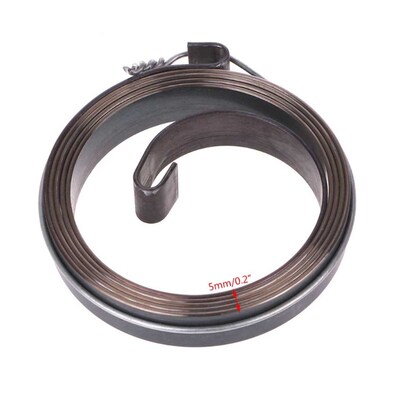 Thickness 5mm Recoil Pull Starter Start Spring Kit Replaceme