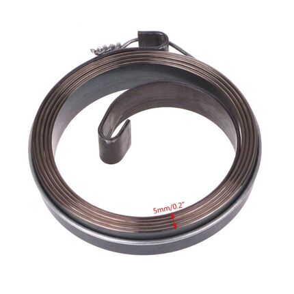 Thickness 5mm Recoil Pull Starter Start Spring Kit Replaceme