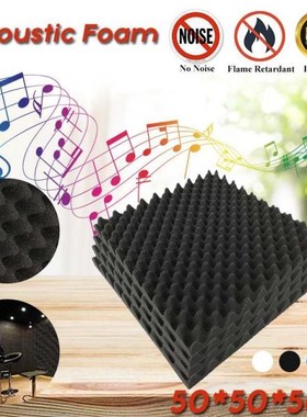 4PCS Soundproofing Foam Acoustic Foam Sound Treatment Studio