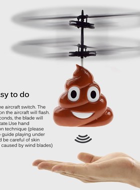 USB Powered Sensing Induced Poop Sensing Aircraft Toy Mini F