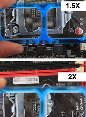 Magnification 1.5X 2X 2.5X 3.5X Lens for Helmet Headband Mag