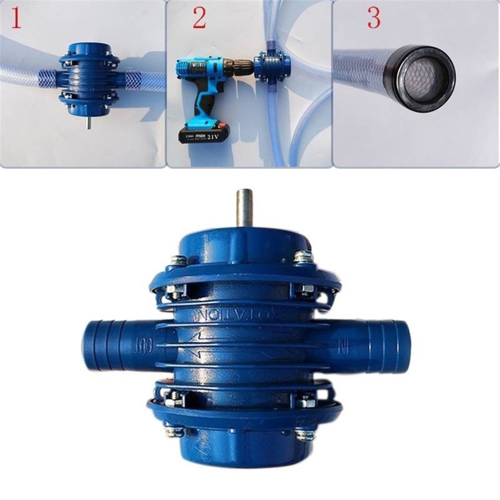 Heavy Duty Self-Priming Hand Electric Drill Water Pump Micro