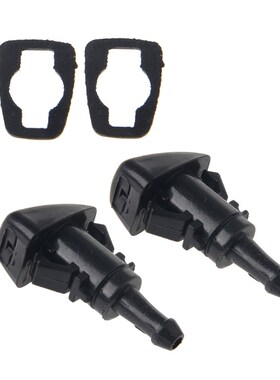 2 Pcs Windshield Washer Wiper Water Spray Nozzle For Chrysle