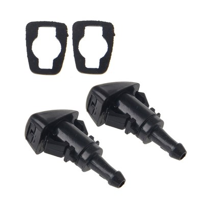 2 Pcs Windshield Washer Wiper Water Spray Nozzle For Chrysle