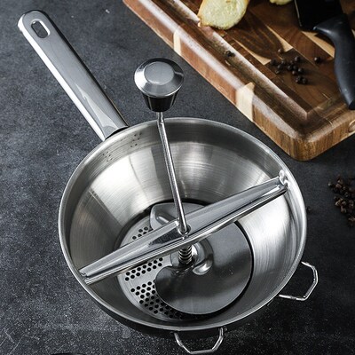 Stainless Steel Food Mill Great for Making Puree or Soups of