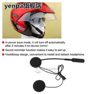 Universal Motorcycle Helmet BT Headset Hi-Fi Headphone Speak