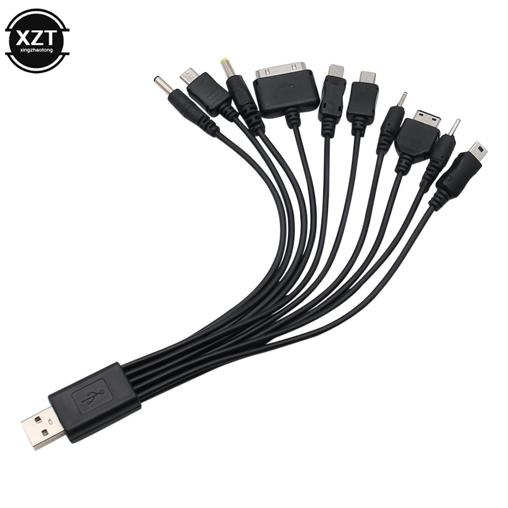 new 1pcs 10 in 1 Micro SB multi Charger usb cables for