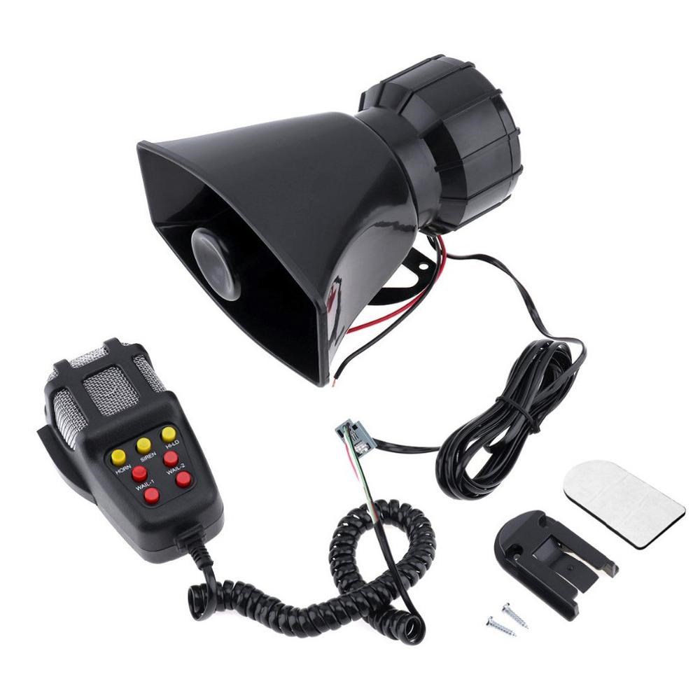 Loud Speakers Car Horn Police Siren Air Horn Megaphone Tone