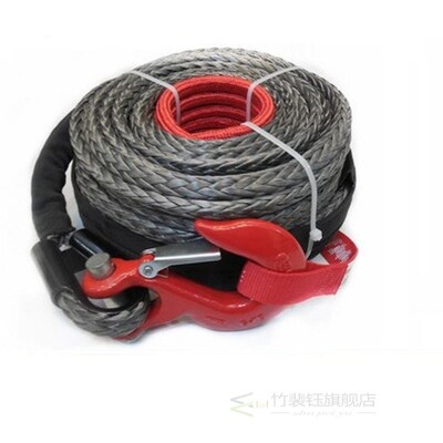 9.5T---12T, 23M---30M, heavy duty winch towing rope float on