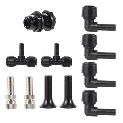 Adjustable Universal Atomization Nozzle Kit Garden Irrigatio