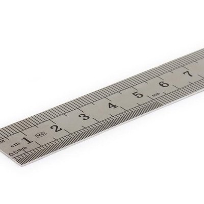 Useful Stainless Steel Measuring Ruler Rule Scale Machinist