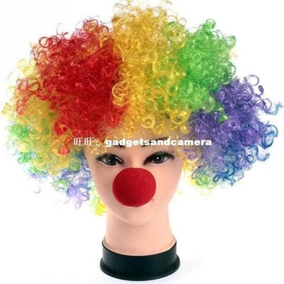 5PCS FuN Red NoSe Foam CiRCuS ClowN NoSe ComiC PaRty SuPPlie