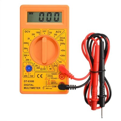 LCD Digital DT-830B Multimeter 1999 Counts LCD Auto Range Mu