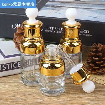 Glass Drop Bottle Aromatherapy Liquid Dropper For Essential