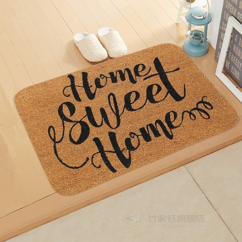 /Welcome to the imported door floor mat hallway kitchen ab