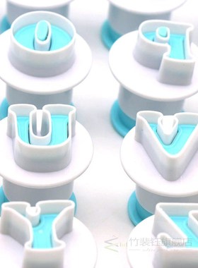 Upper Lowercase Alphabet Cookie Molds Letters Number Biscuit