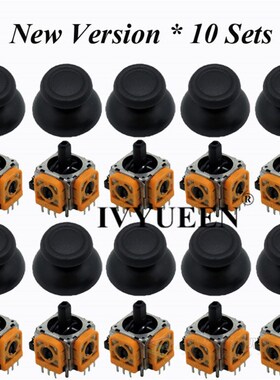 10 Sets 3D Analog Joystick Sensor Module Potentiometer Thumb