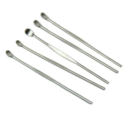 5Pcs Stainless Steel EarPick Cleaner Ear Pick Wax Curette Re