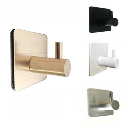 2PC Bathroom Accessories Wall Hooks Stainless Steel 3M er Ad