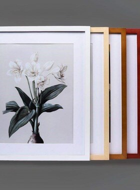 Solid wood frame for wall hanging certificate photo frame A3