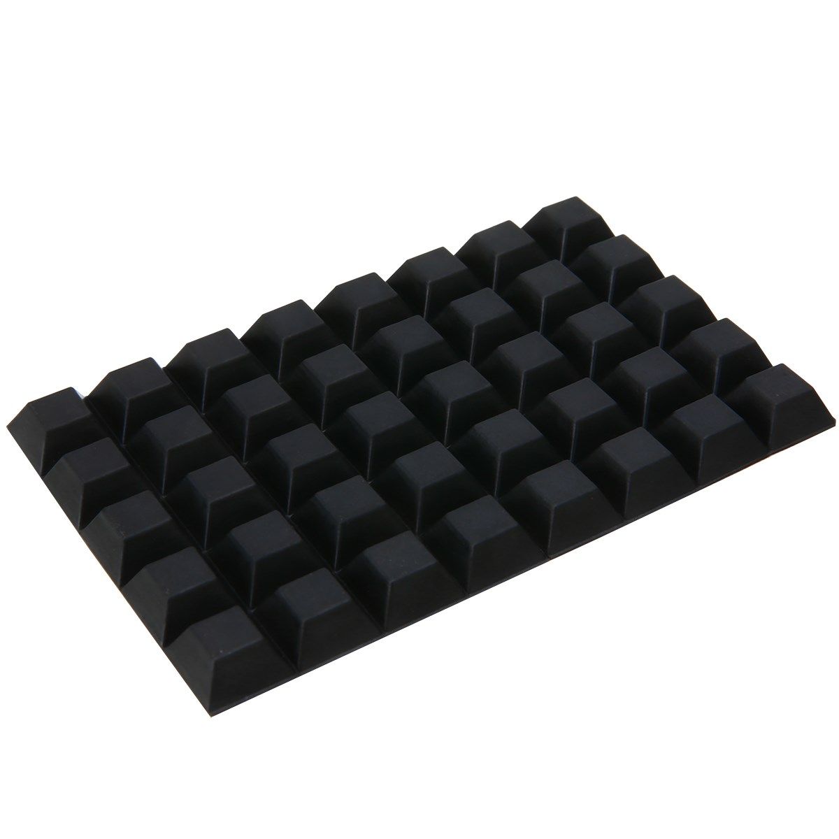 40pcs black self adhesive rubber polyurethane bumper stop no