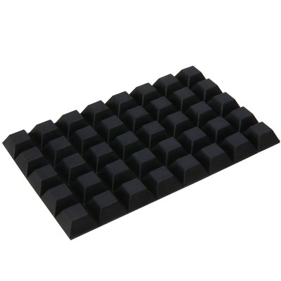 40pcs Black Self Adhesive Rubber Polyurethane Bumper Stop No