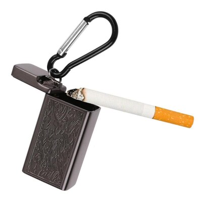 Portable Pocket Ashtray Outdoor Use Ash Holder Mini Pocket A