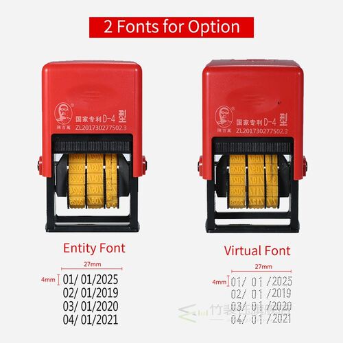 Handheld Inkjet Stamp Date Printer Quick-Drying Ink Date Pri