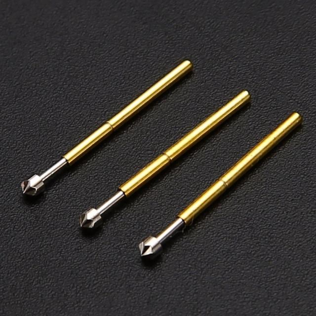 50pcs P75-LM2 Spring Loaded Test Probes Receptacle Pogo Pin