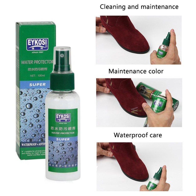 100ml Footwear Protection Spray Waterproof Spray  Shoes Stai