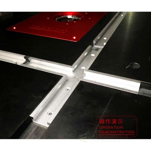 Type 30 T-Track Aluminum Slot Miter Track Jig Fixture Inters