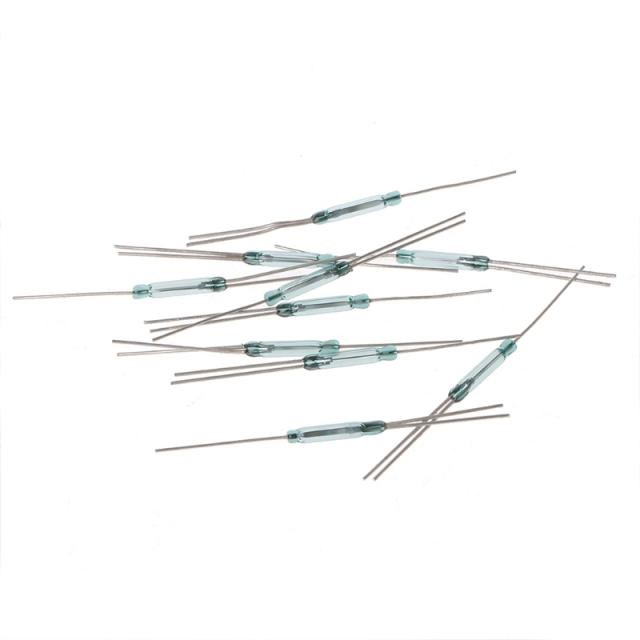 10 Pcs 2.5X14mm 4W 3 Pin Glass Reed Relay Magnetic Switches