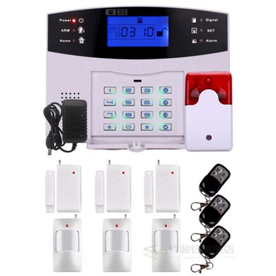 Wireless smart Home Security GSM Alarm System Intercom house