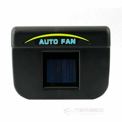 Car Window Solar Power Auto Air Vent Cool Fan Cooler Ventila