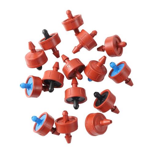 Adjustable irrigation pressure compensation dripper hose gar