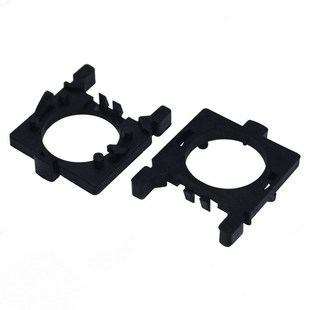 2Pcs Car LED Bulb Holder Adapter Sockets Base for d Focus 2