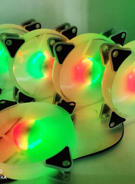 PC Case Cooler Fan Rgb Fan 120MM Fan No Frame Transparent Mu