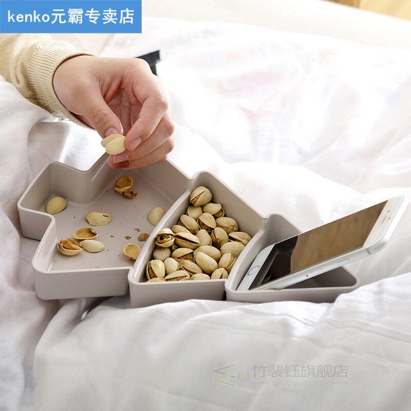 christmas tree shape nuts fruits plastic plates bowl dishes