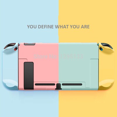 Nintendo Switch NS JoyCon Case cover Coloful PC Protective O
