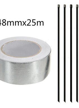 48mm x 25m Heat-resistant Flame Retardant Tape Glass fiber C