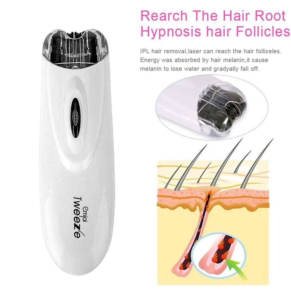 Electric Women Hair Removal Epilator And Portable Facial Tri