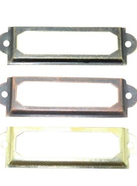 50 Pack Office Library File Drawer Cabinet Card Tag Label Ho