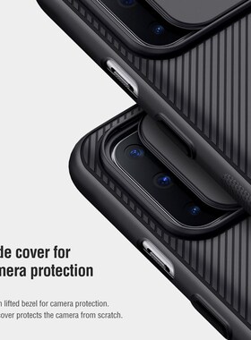 For OnePlus 8T Case  CamShield bumper Case Slide slim back C