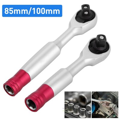 1/4inch 85/100MM Mini Torque Rachet Wrench Set Hand Repair T
