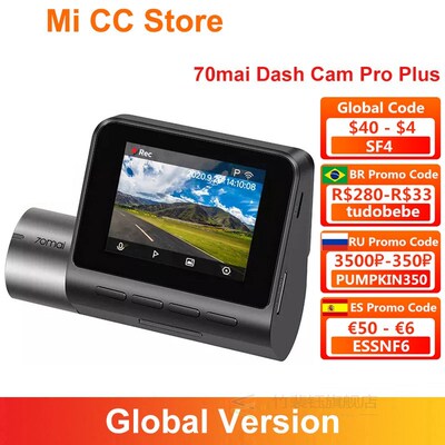 Global Version A500 A500S Dash Cam Pro Plus Built-in GPS 19