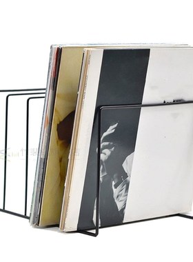 Metal LP Vinyl Record Display Shelf Turntable Storage Shelf