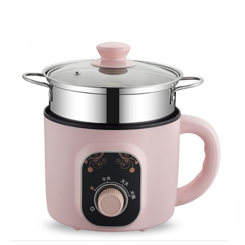 1.5L Mini Electric Multicooker Breakfast Maker Noodles Pasta